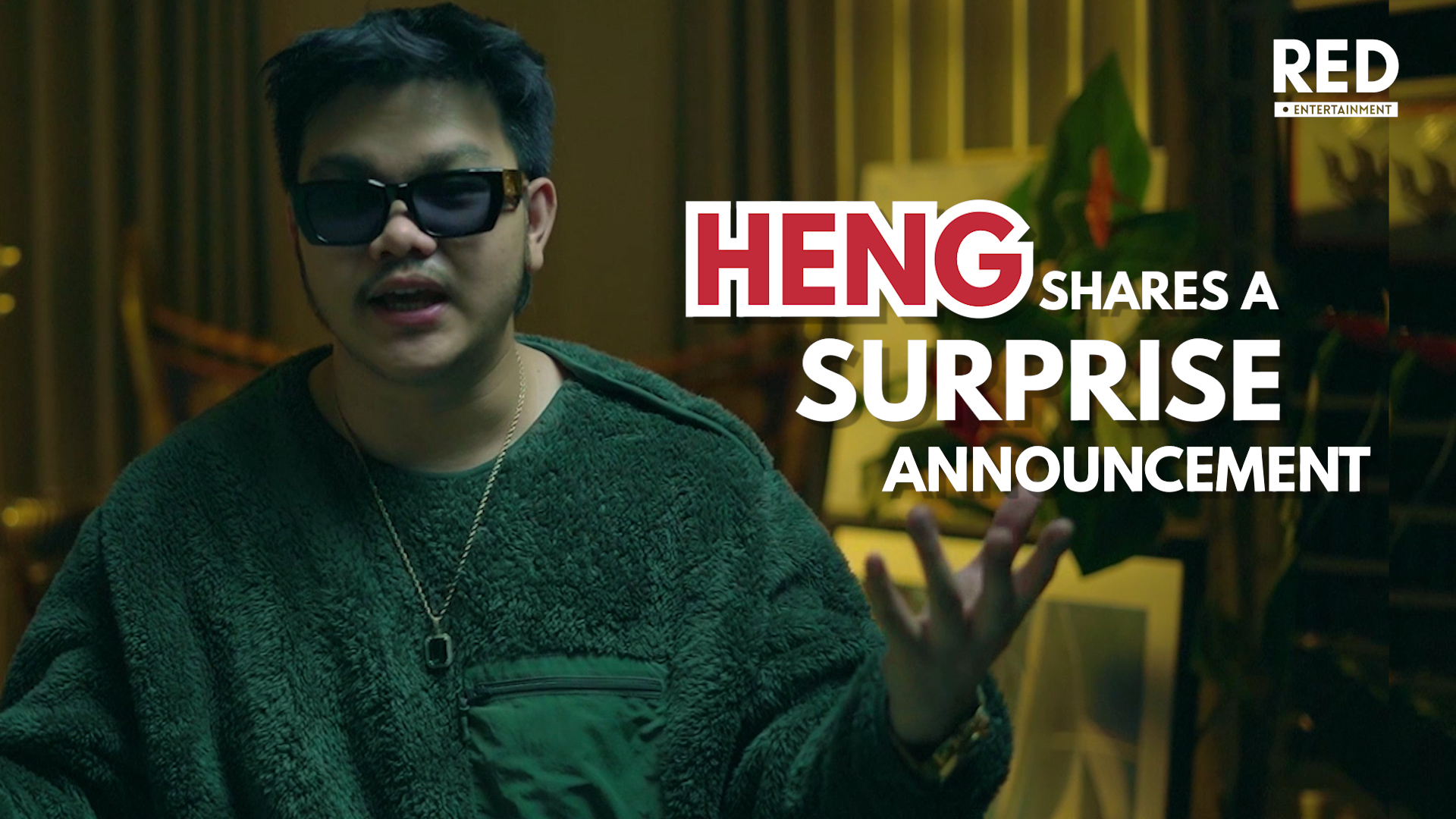 HENG បង្ហើបព័ត៌មានដ៏ភ្ញាក់ផ្អើលមួយជាមួយ RED Entertainment | HENG Shares a Surprise Announcement with Us today